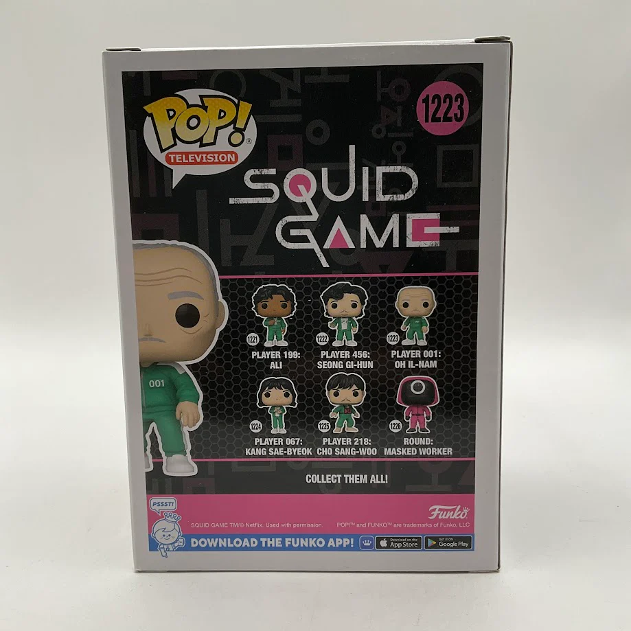 Player 001: Oh Il-Nam Funko Pop! Squid Game #1223 - Image 3