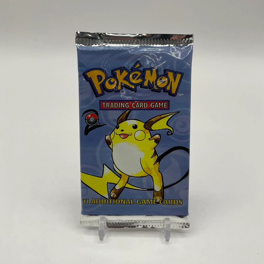 Pokemon Base Set 2 Unlimited Booster Pack Raichu