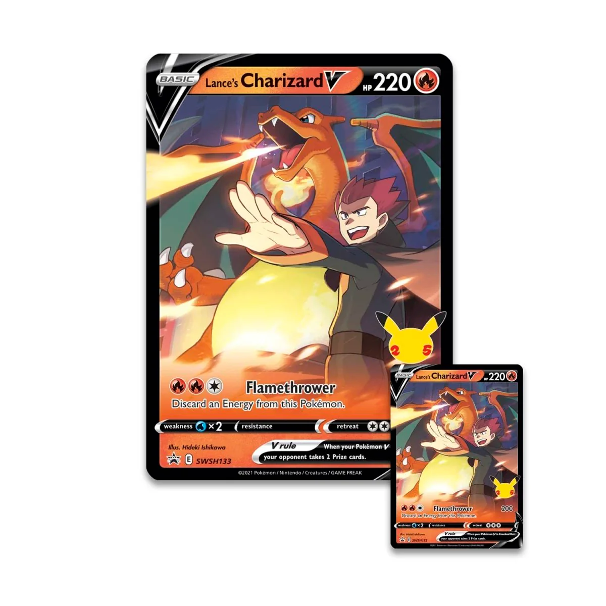 Pokemon: Celebrations Collection Lance's Charizard V - Image 2