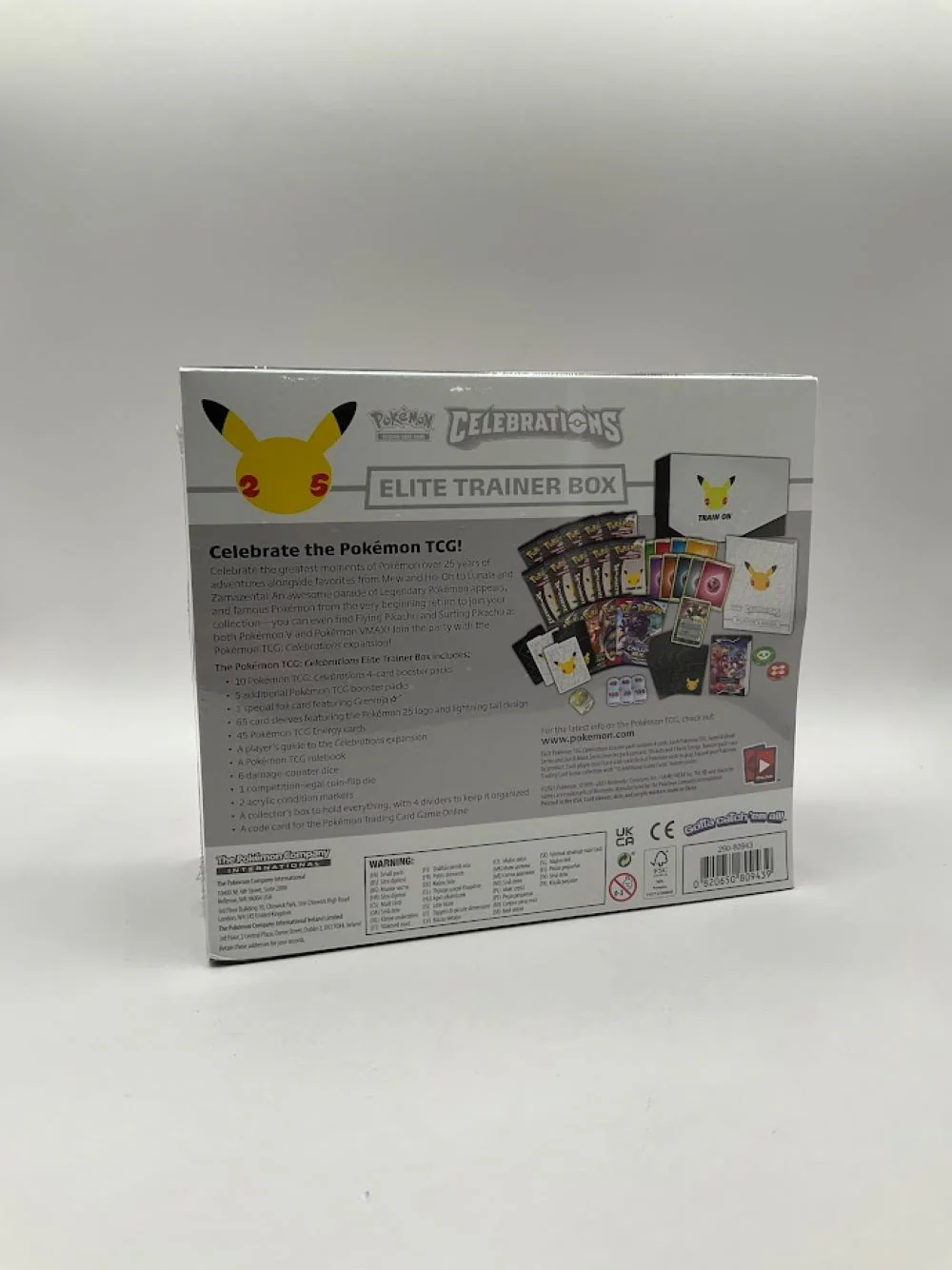 Pokemon: Celebrations Elite Trainer Box #2 *See Pictures for Condition* - Image 2