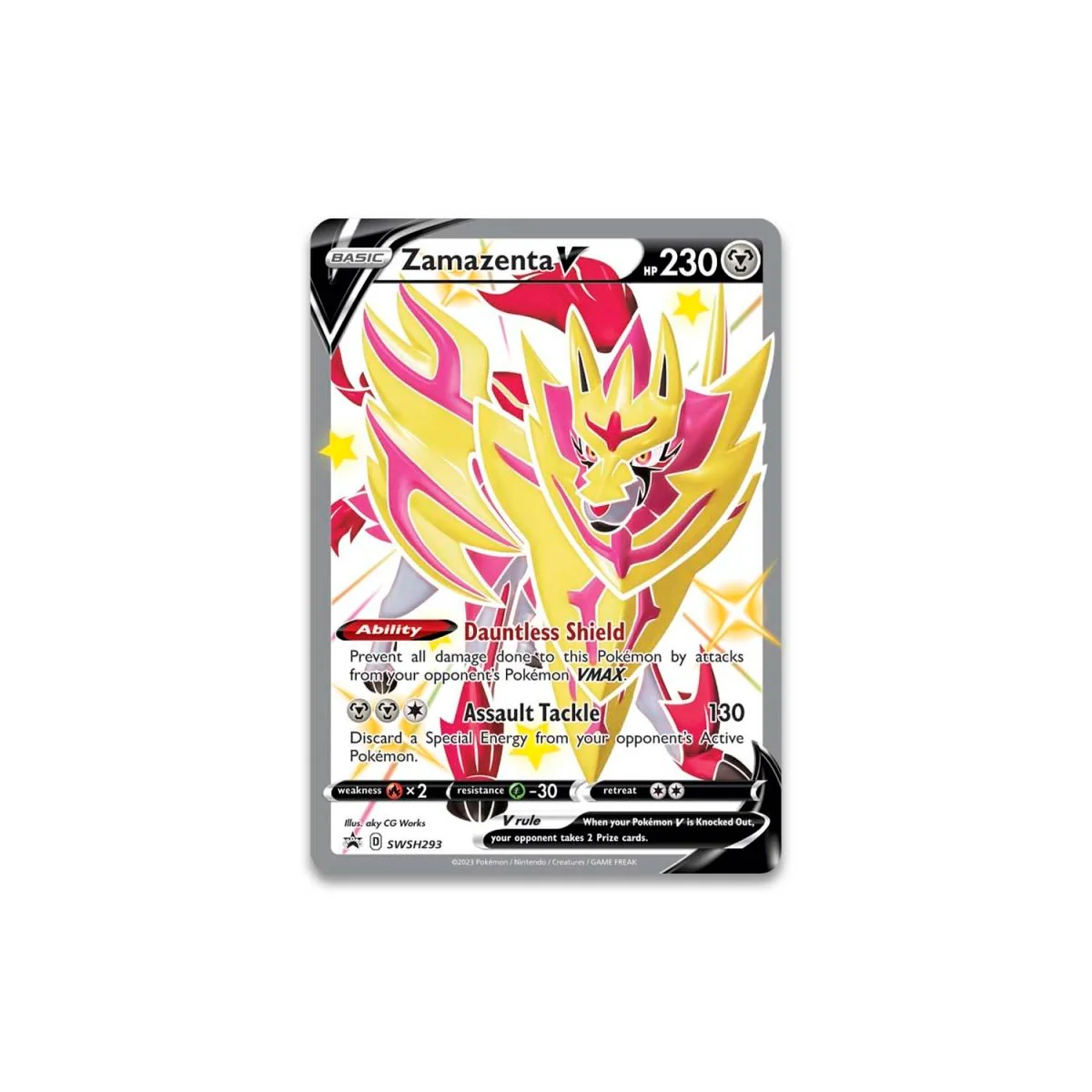 Pokemon: Sword & Shield Crown Zenith Shiny Zamazenta Premium Figure Collection - Image 2