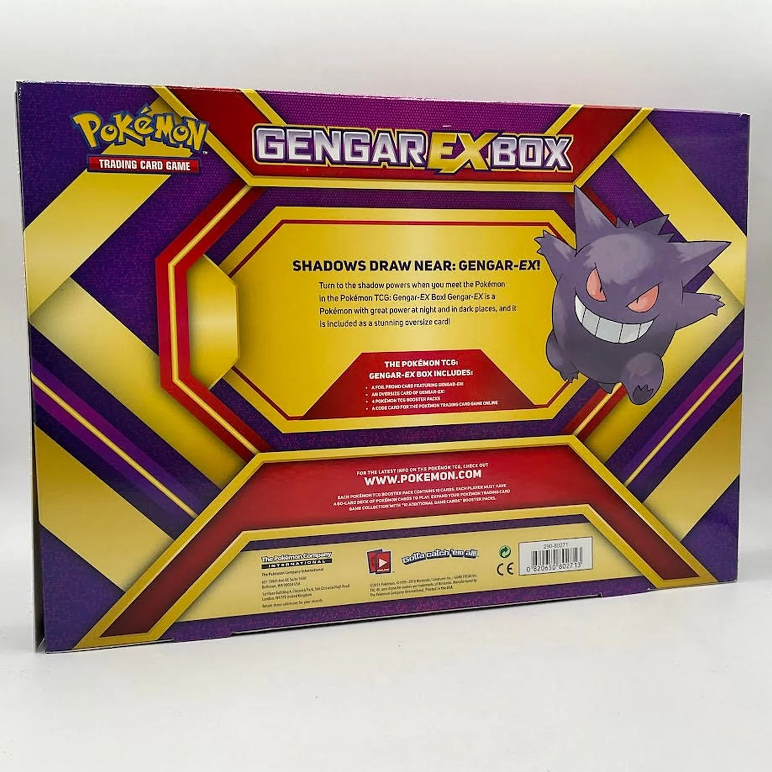 Pokemon: Gengar Ex Box [See Pictures for Condition] - Image 2