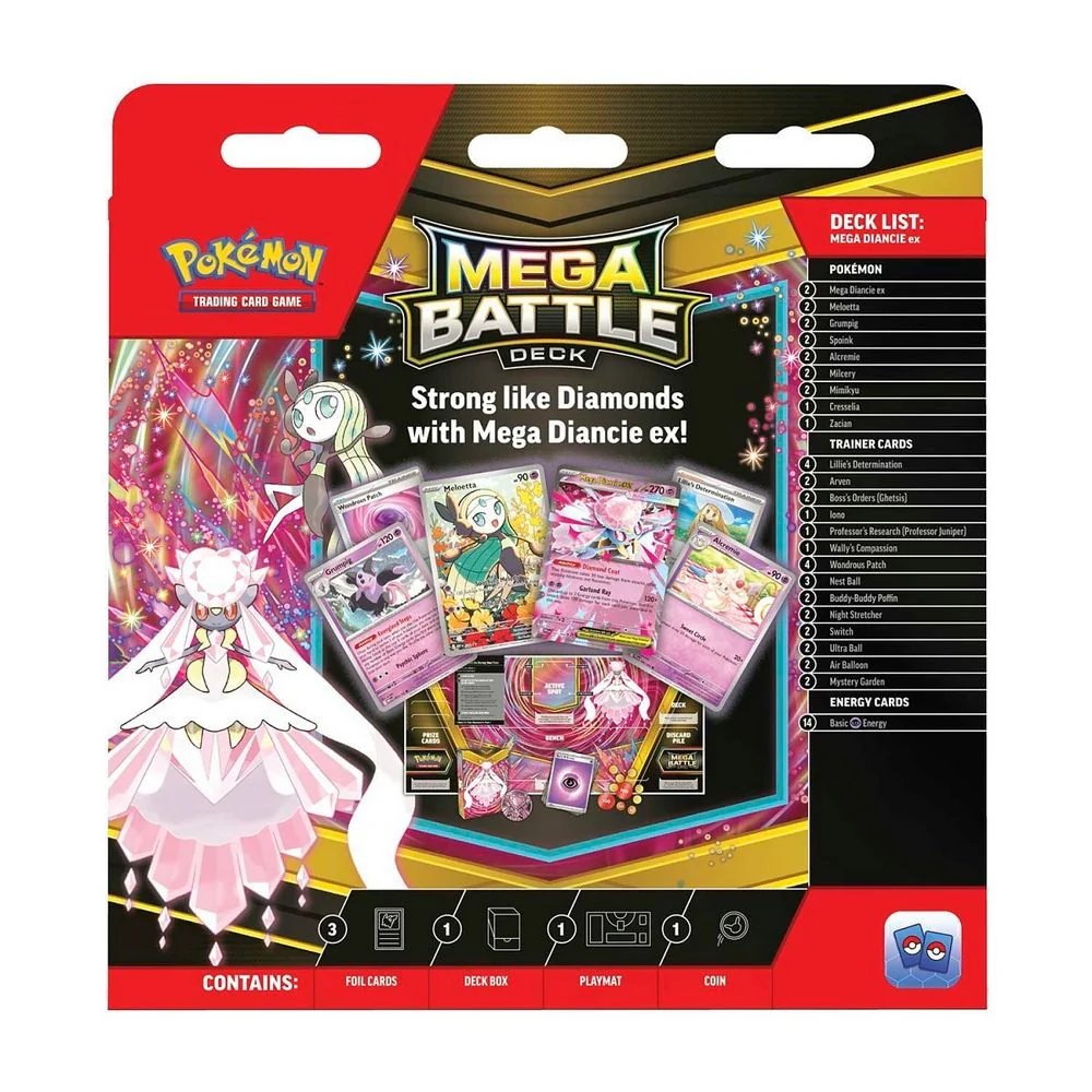 Pokemon: Mega Diancie ex Mega Battle Deck - Image 2