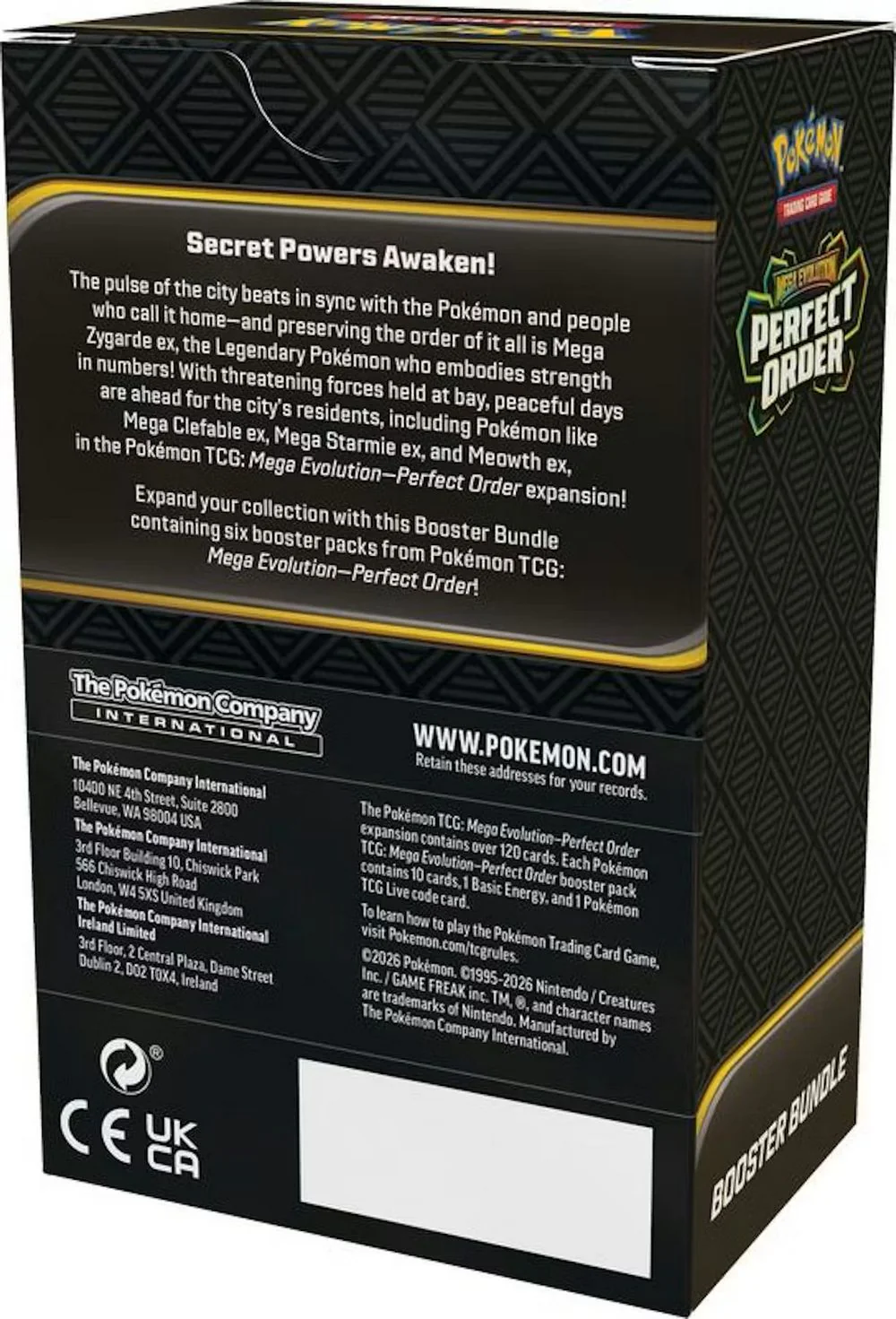Pokemon: Mega Evolution Perfect Order Booster Bundle (ME03) - Image 2