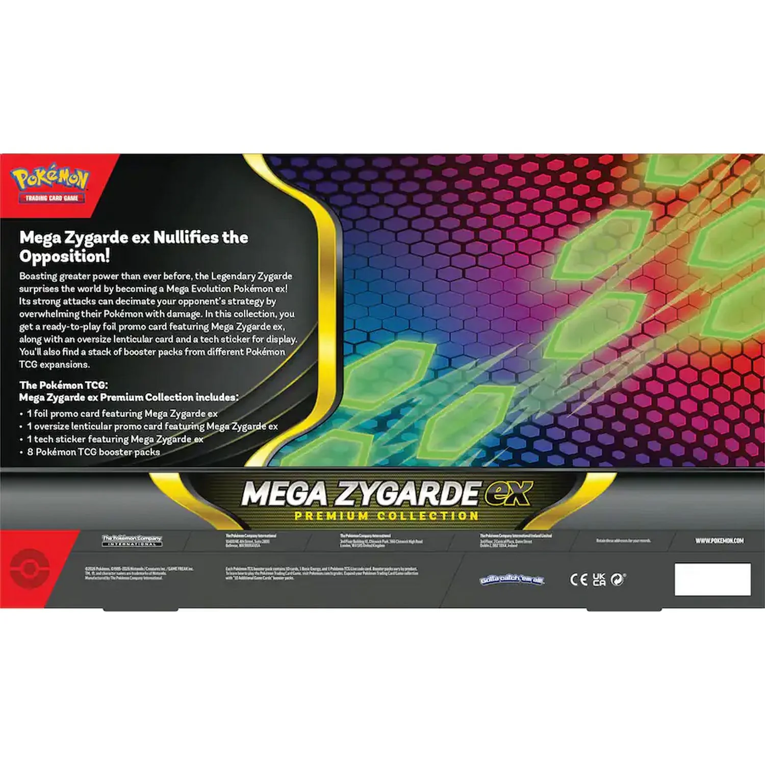 Pokemon: Mega Zygarde ex Premium Collection - Image 4