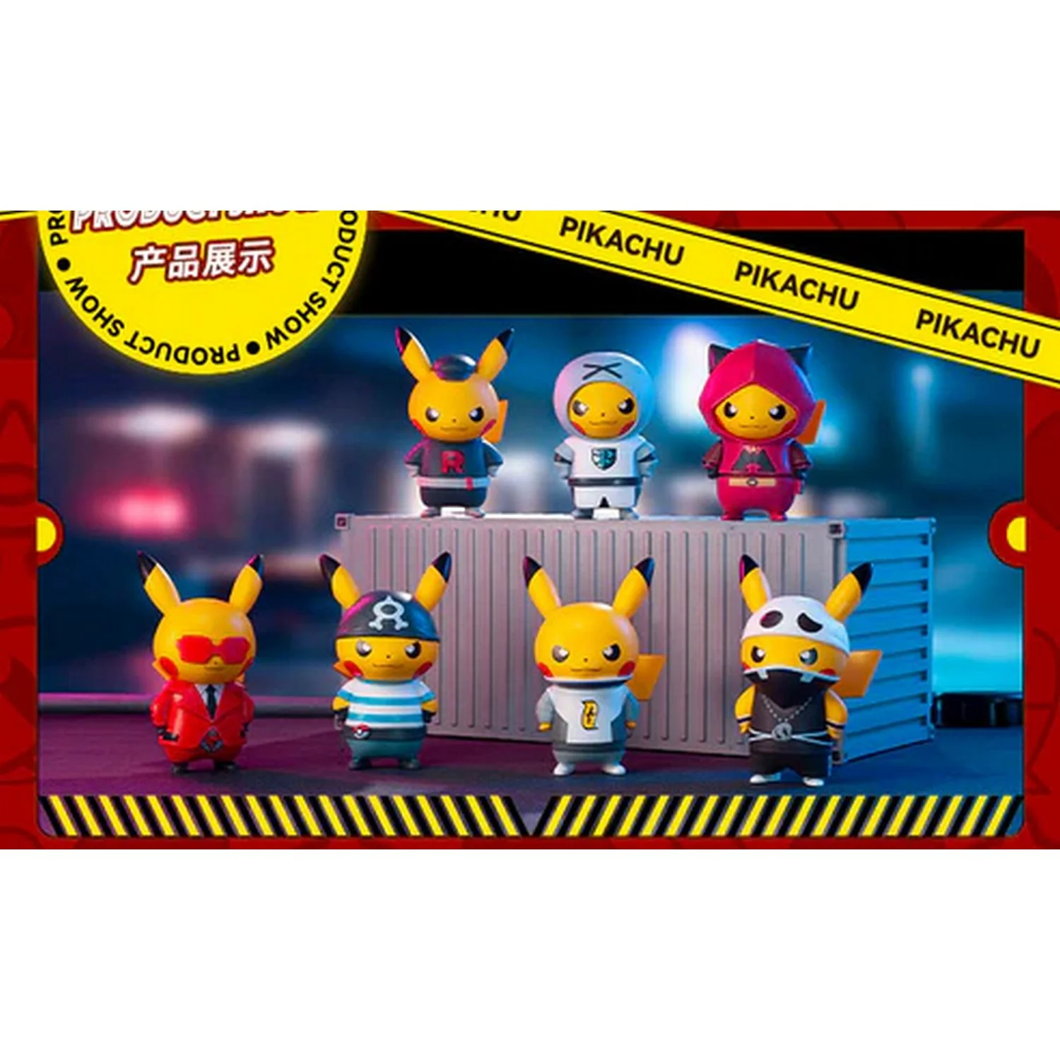 Pokemon: Chinese Pikachu Villain Figure (Random)