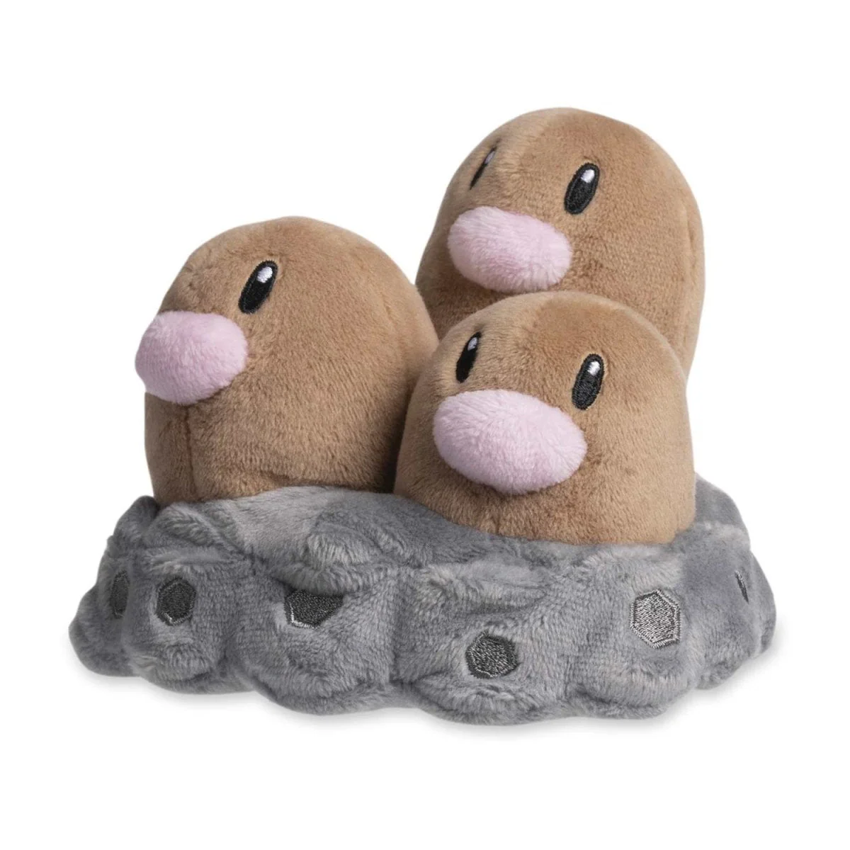 Pokemon: Pokemon Fit Dugtrio No.051 Plush (Japanese Pokemon Center Exclusive)