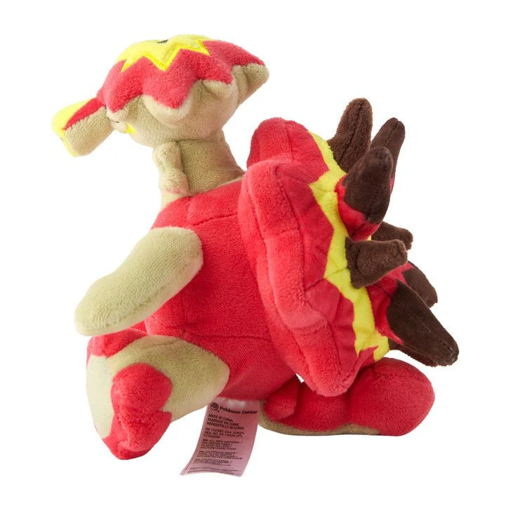 Pokemon: Pokemon Fit Turtonator No.776 Plush (Japanese Pokemon Center Exclusive) - Image 2