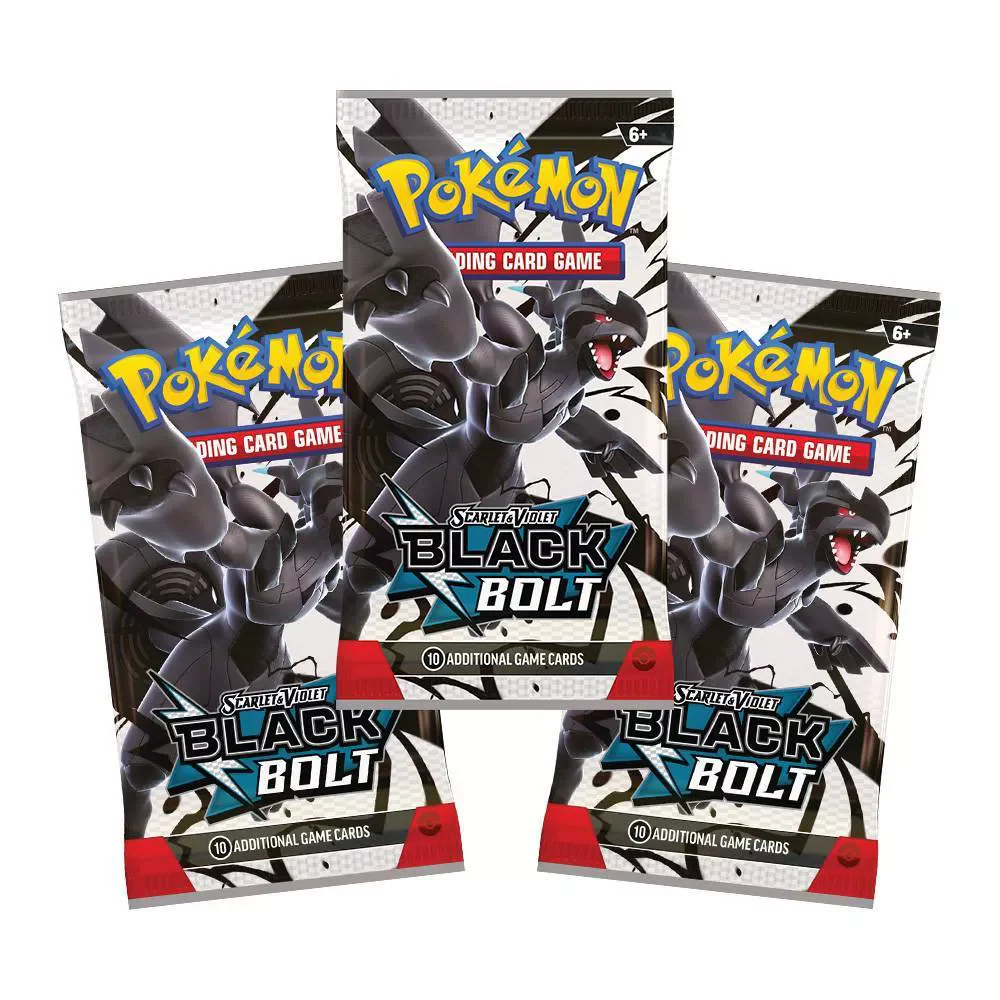 Pokemon: Scarlet & Violet Black Bolt Tech Sticker Collection - Image 2