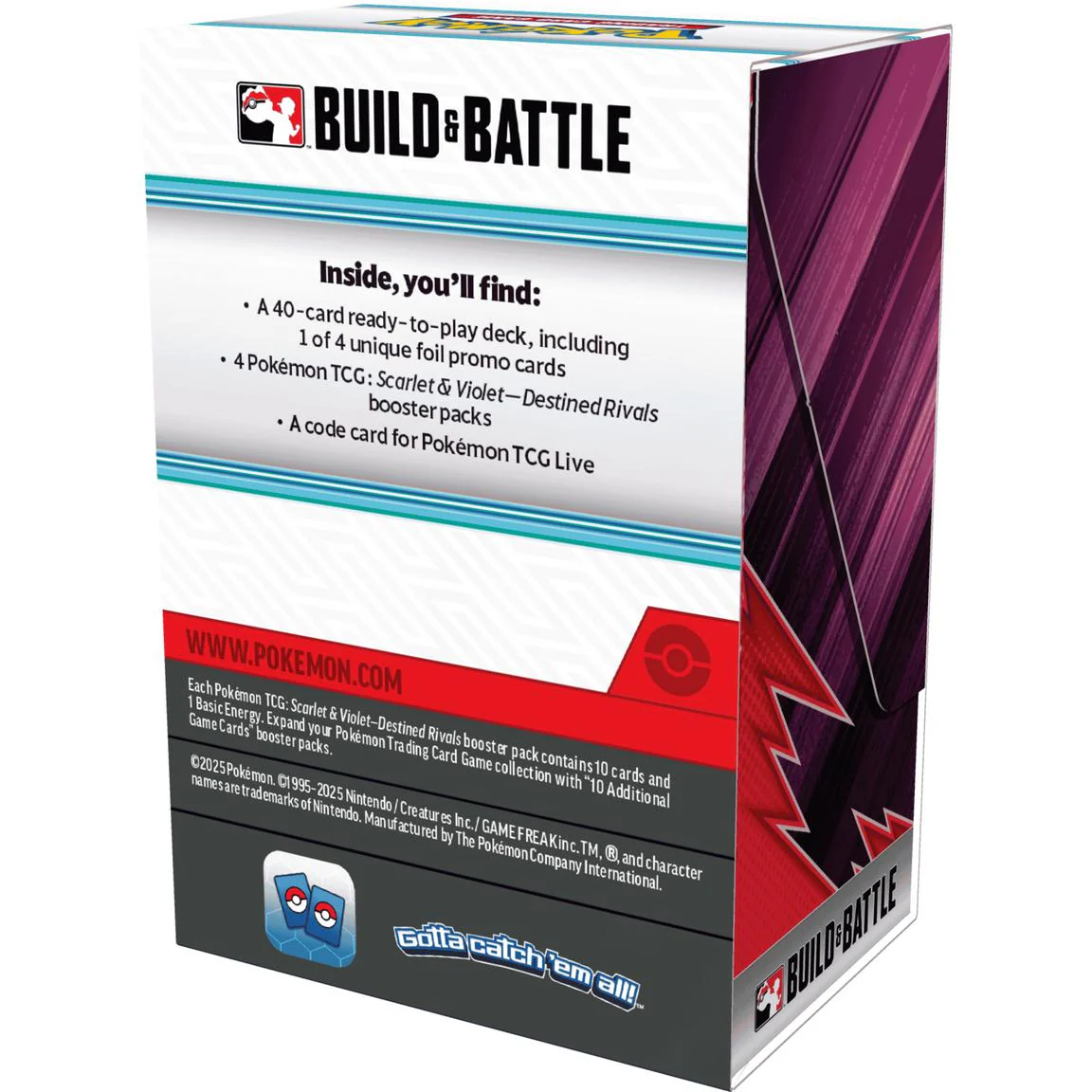 Pokemon: Scarlet & Violet Destined Rivals Build & Battle 10ct Display Box - Image 3