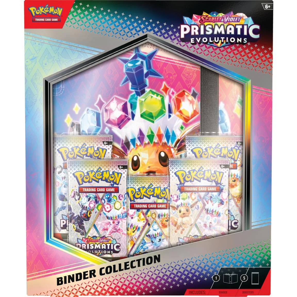 Pokemon: Scarlet & Violet Prismatic Evolutions Binder Collection