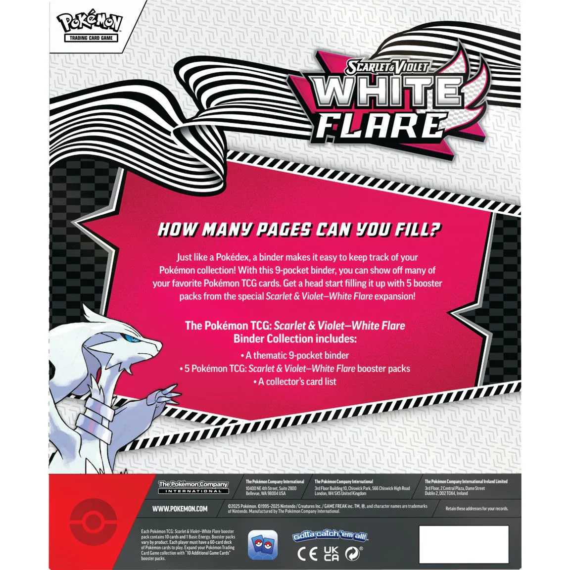 Pokemon: Scarlet & Violet White Flare Binder Collection - Image 3
