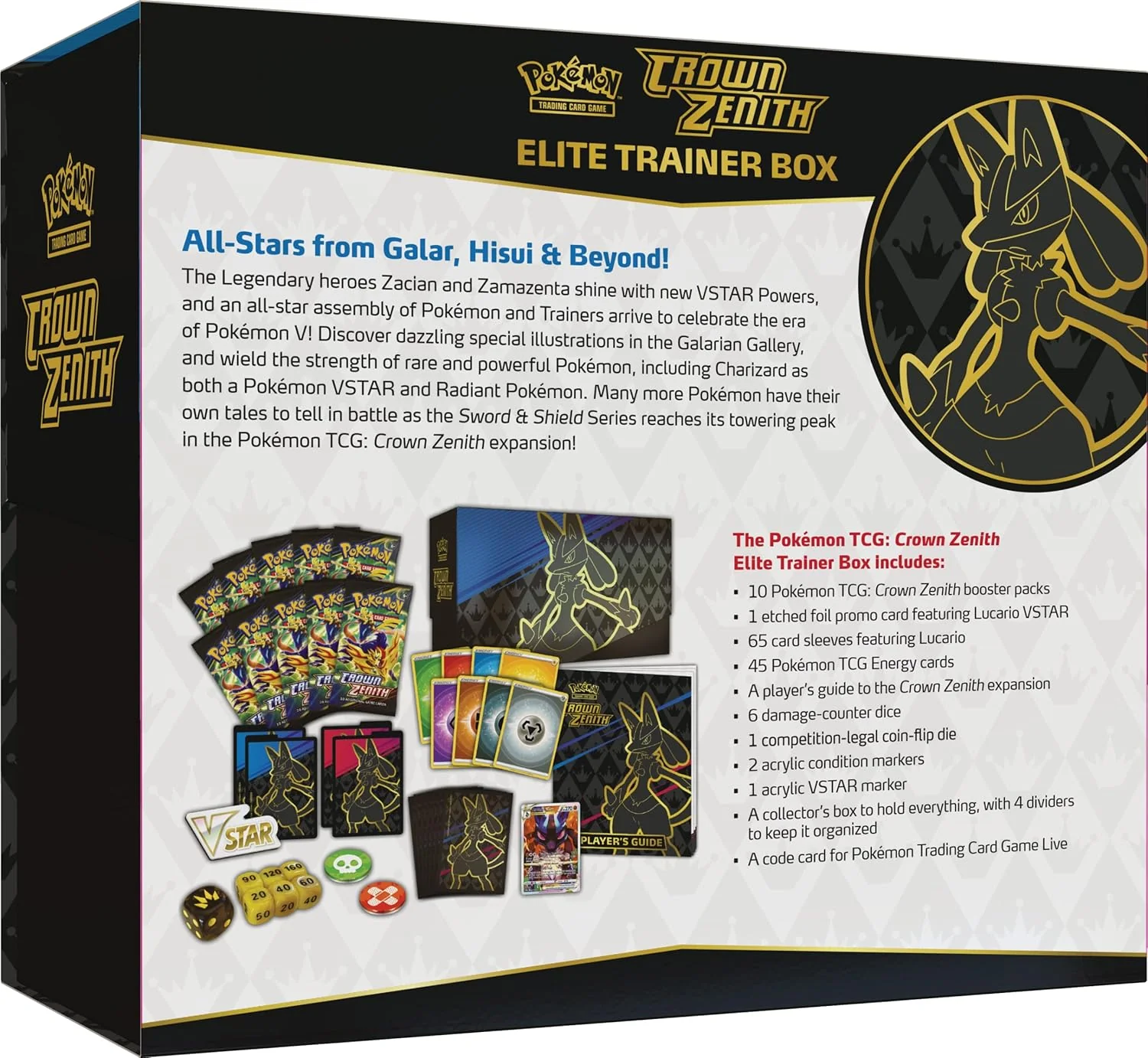 Pokemon: Crown Zenith Elite Trainer Box - Image 3