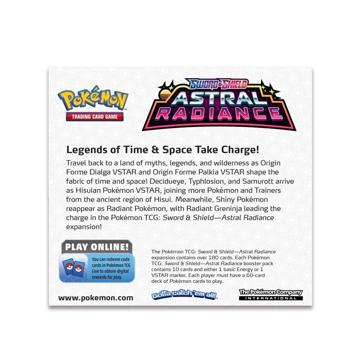 Pokemon: Sword & Shield: Astral Radiance Booster Box - Image 3