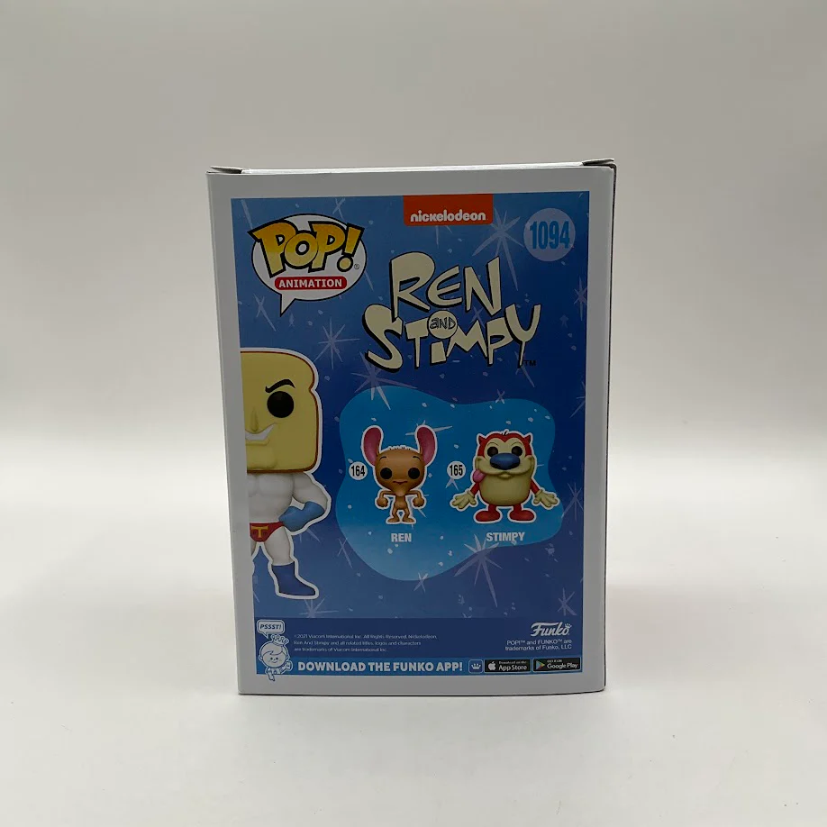 Powdered Toastman Funko Pop! Ren & Stimpy #1094 GameStop - Image 3