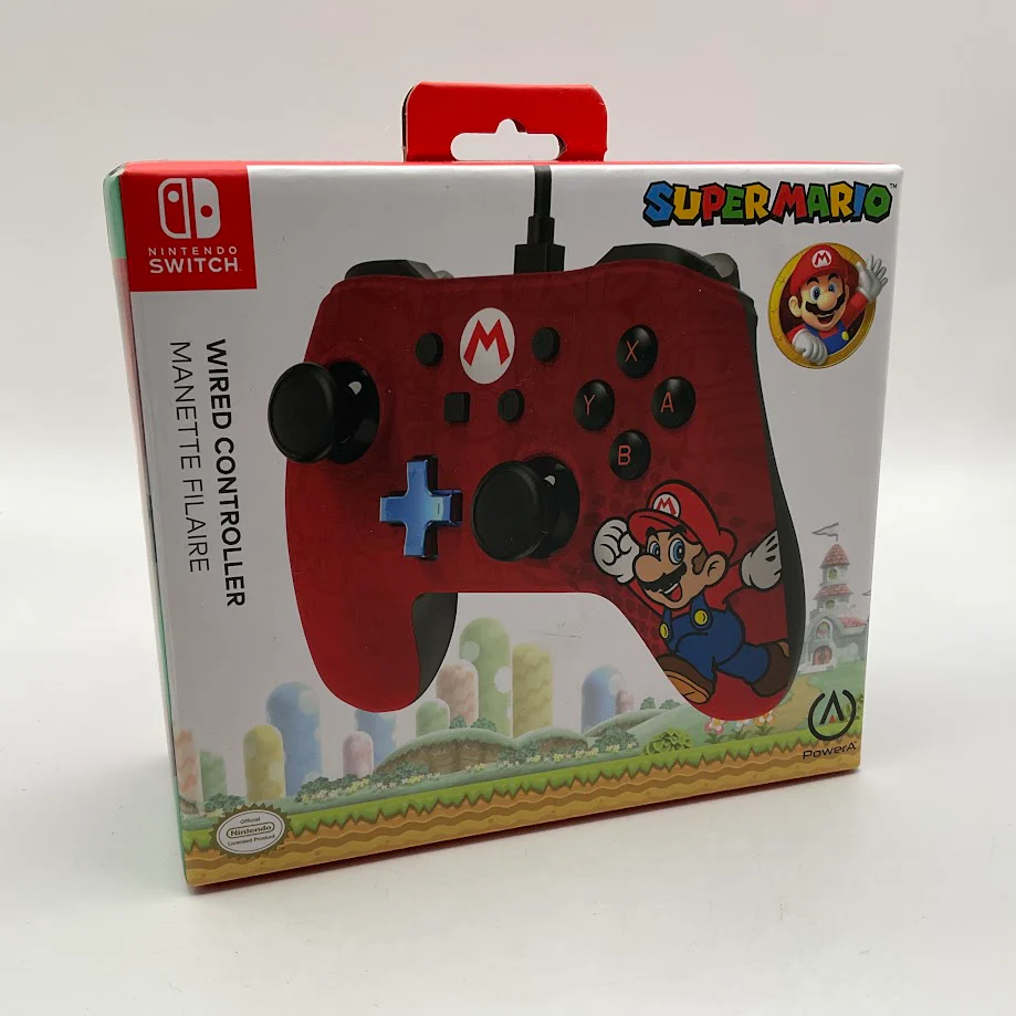 PowerA Super Mario Wired Controller Nintendo Switch Sealed