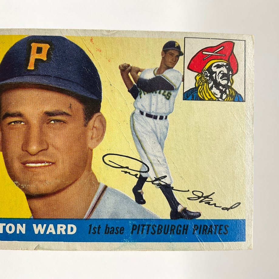 Preston Ward 1955 Topps #95 Pittsburgh Pirates VG #2 - Image 3
