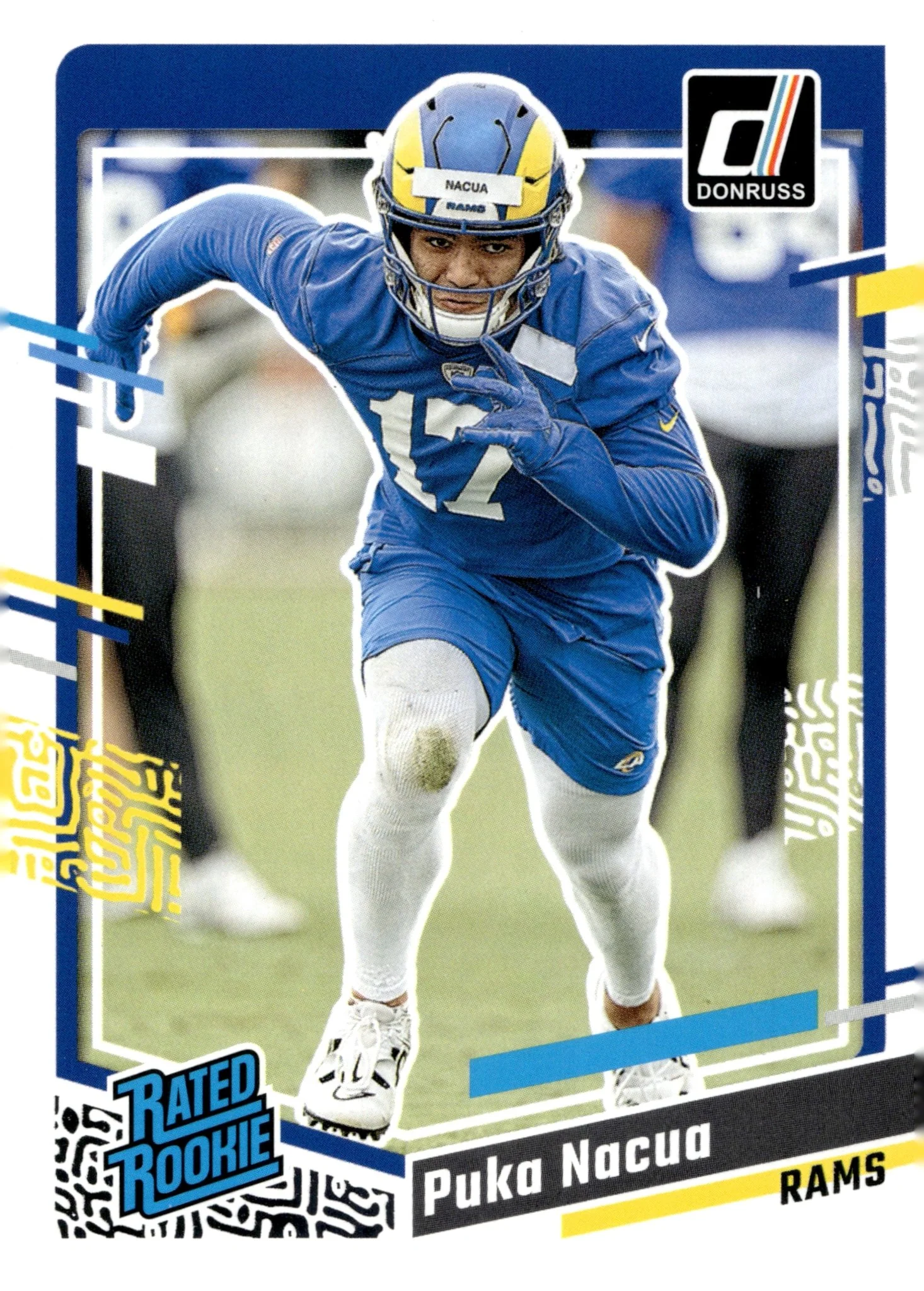 Puka Nacua 2023 Panini Donruss Rated Rookie RC #357 #2