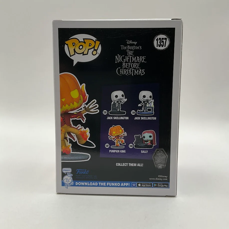 Pumpkin King Funko Pop! Disney #1357 Scented Entertainment Earth Exclusive - Image 3