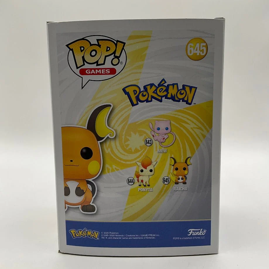 Raichu Funko Pop! Pokemon #645 - Image 3