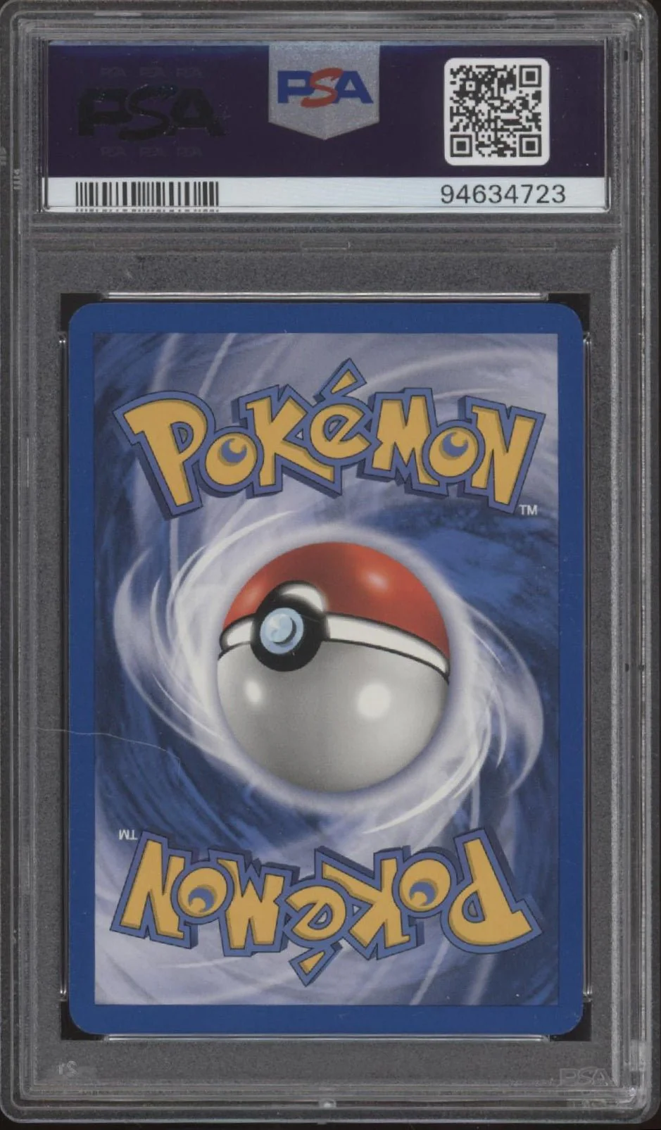 Rainbow Energy Pokemon Team Rocket Holo 1st Edition #17 PSA 8 - Image 2