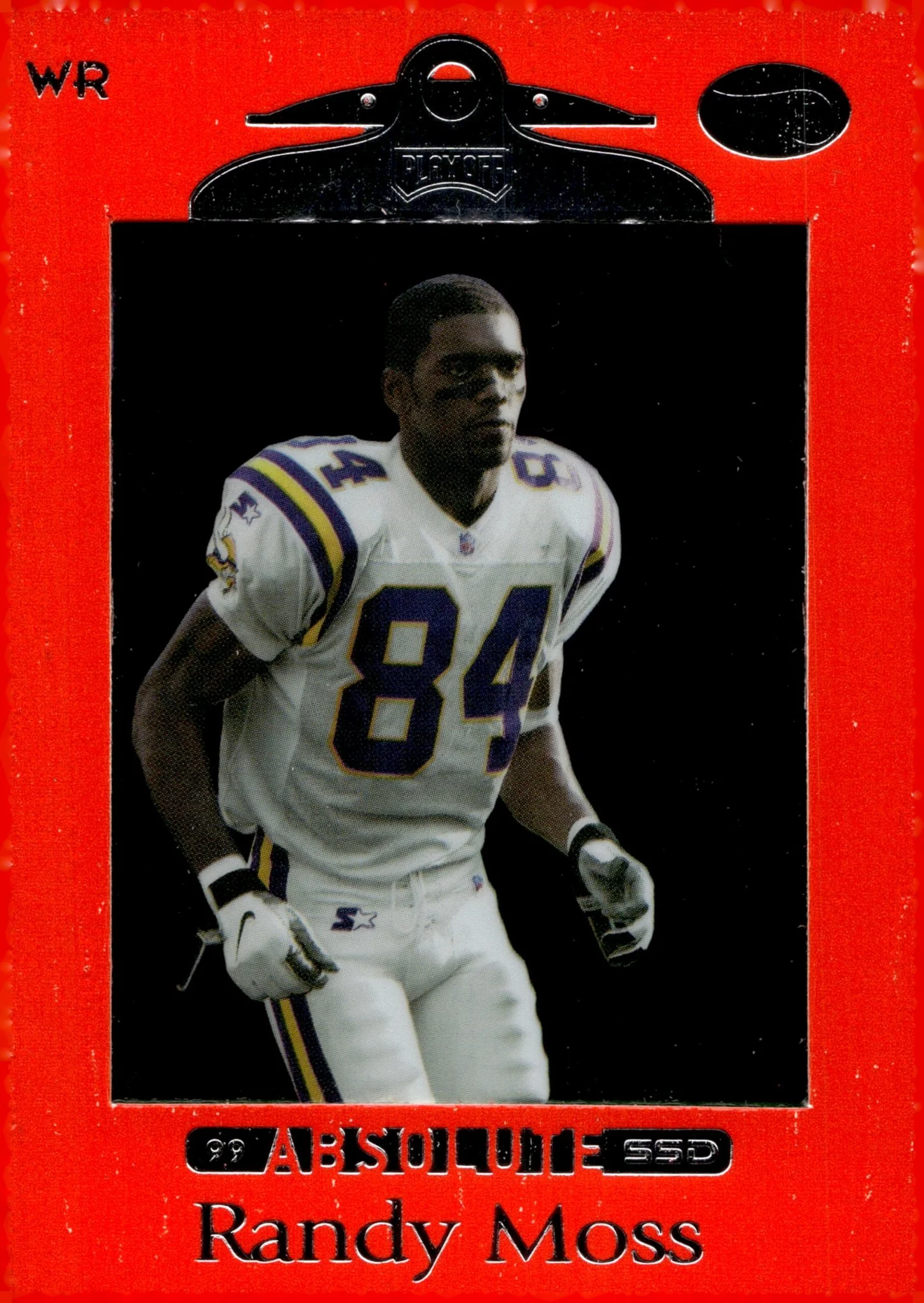 Randy Moss 1999 Playoff Absolute SSD Red #63