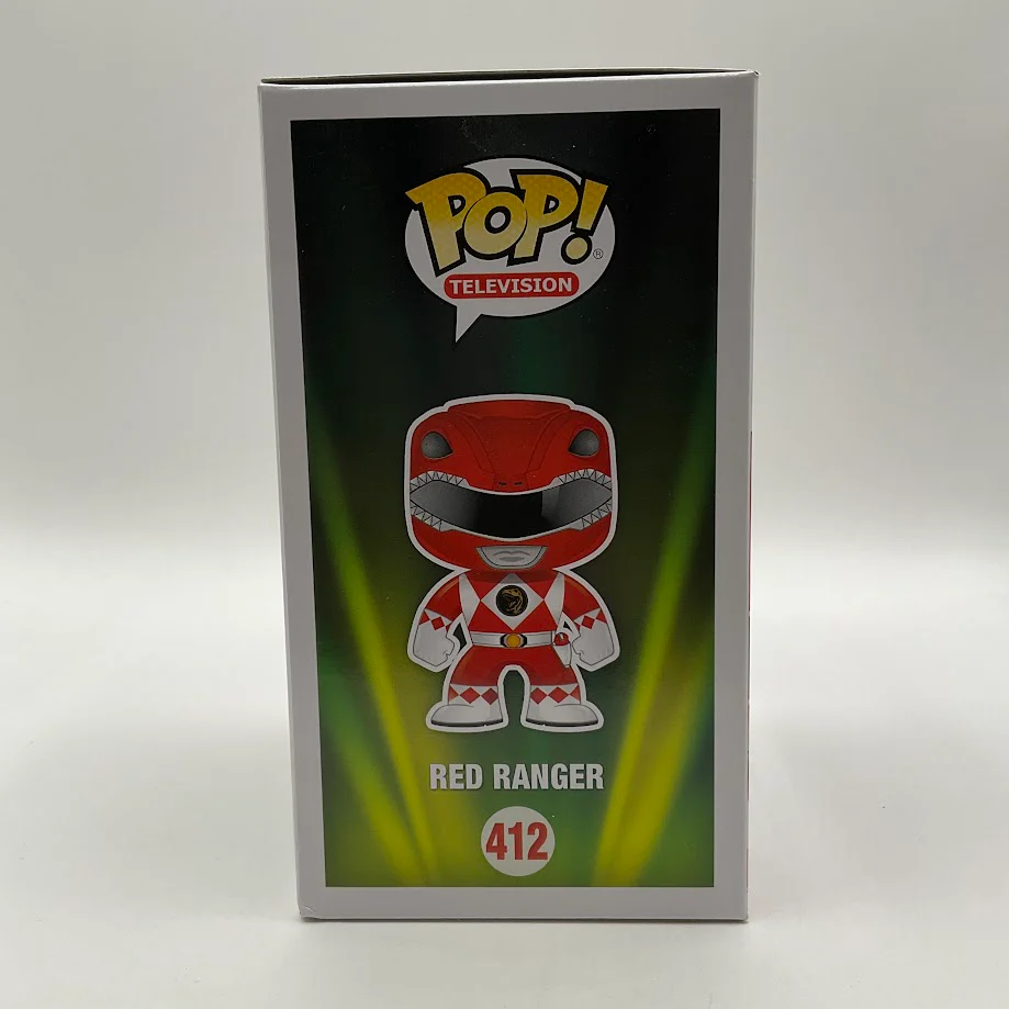 Red Ranger Funko Pop! Mighty Morphin Power Rangers #412 Morphing GameStop - Image 4