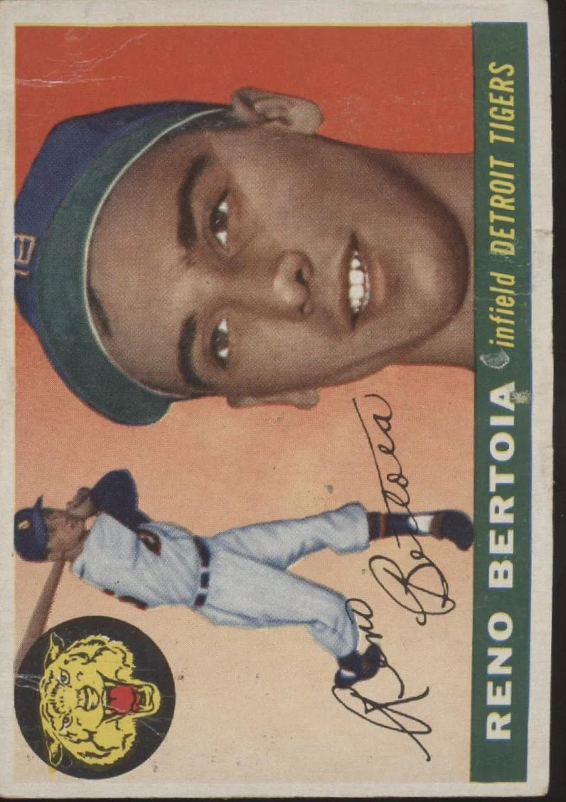Reno Bertoia 1955 Topps #94 Detroit Tigers GD #2