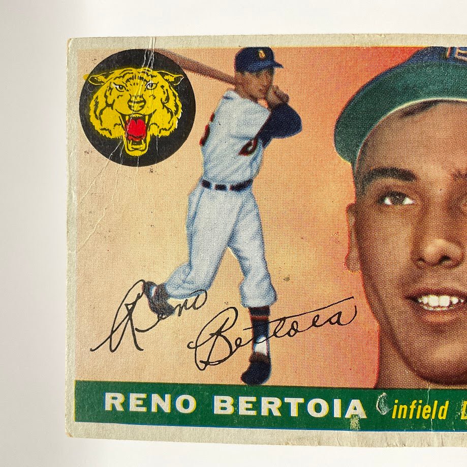 Reno Bertoia 1955 Topps #94 Detroit Tigers GD #2 - Image 4