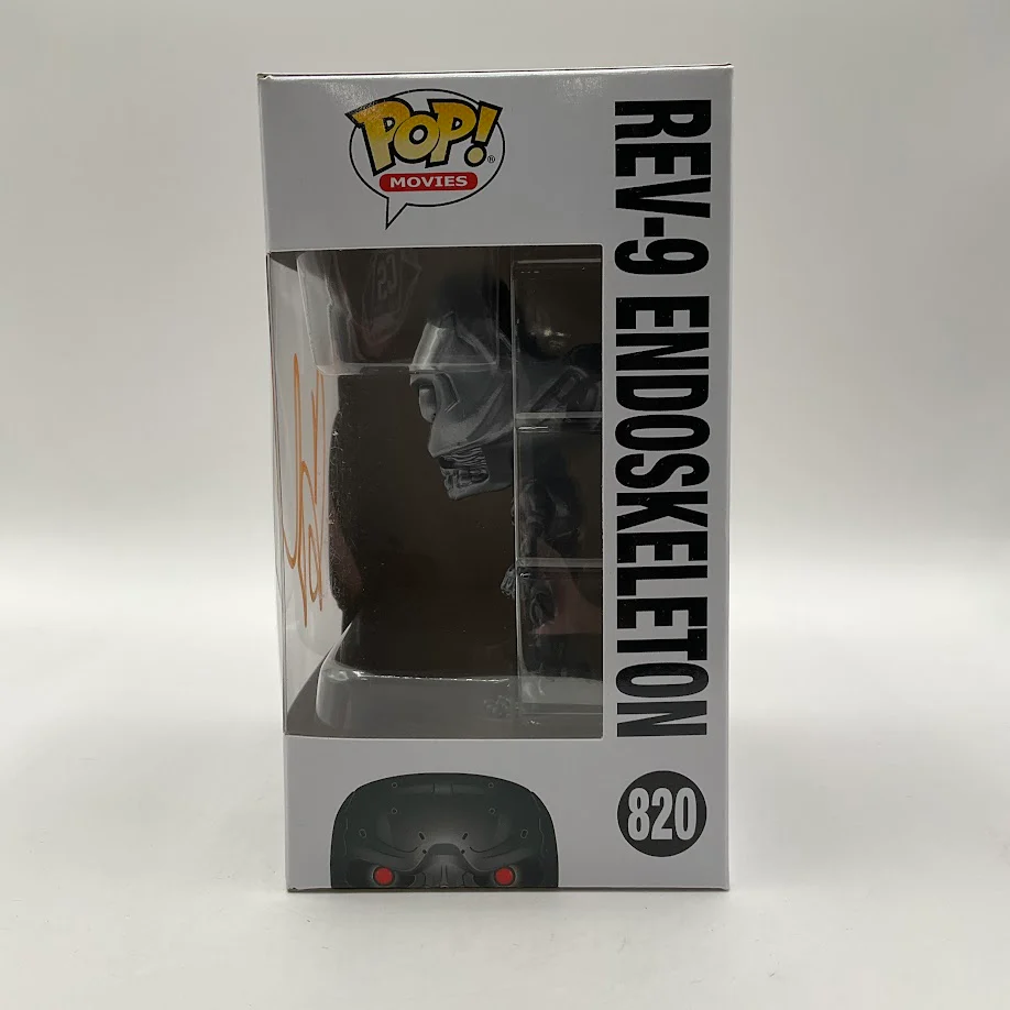 Rev-9 Endoskeleton Funko Pop! Terminator Dark Fate #820 with Gabriel Luna Auto - Image 2