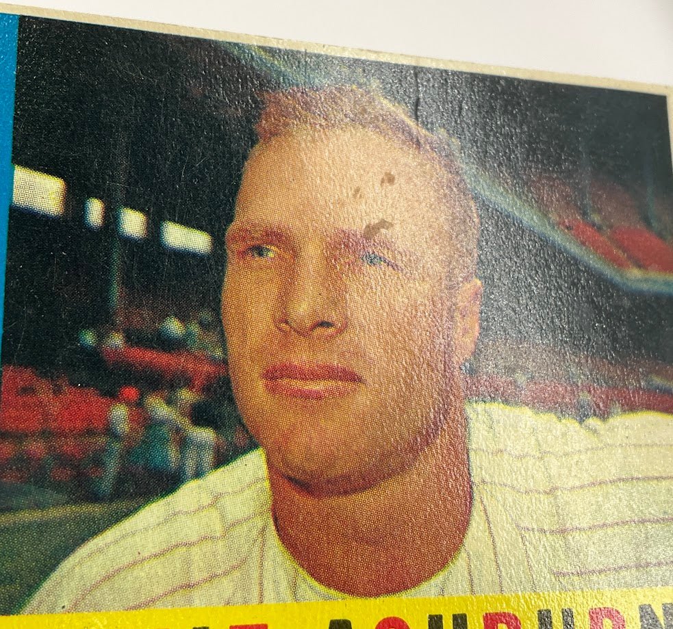 Richie Ashburn 1960 Topps #305 Chicago Cubs VG - Image 3