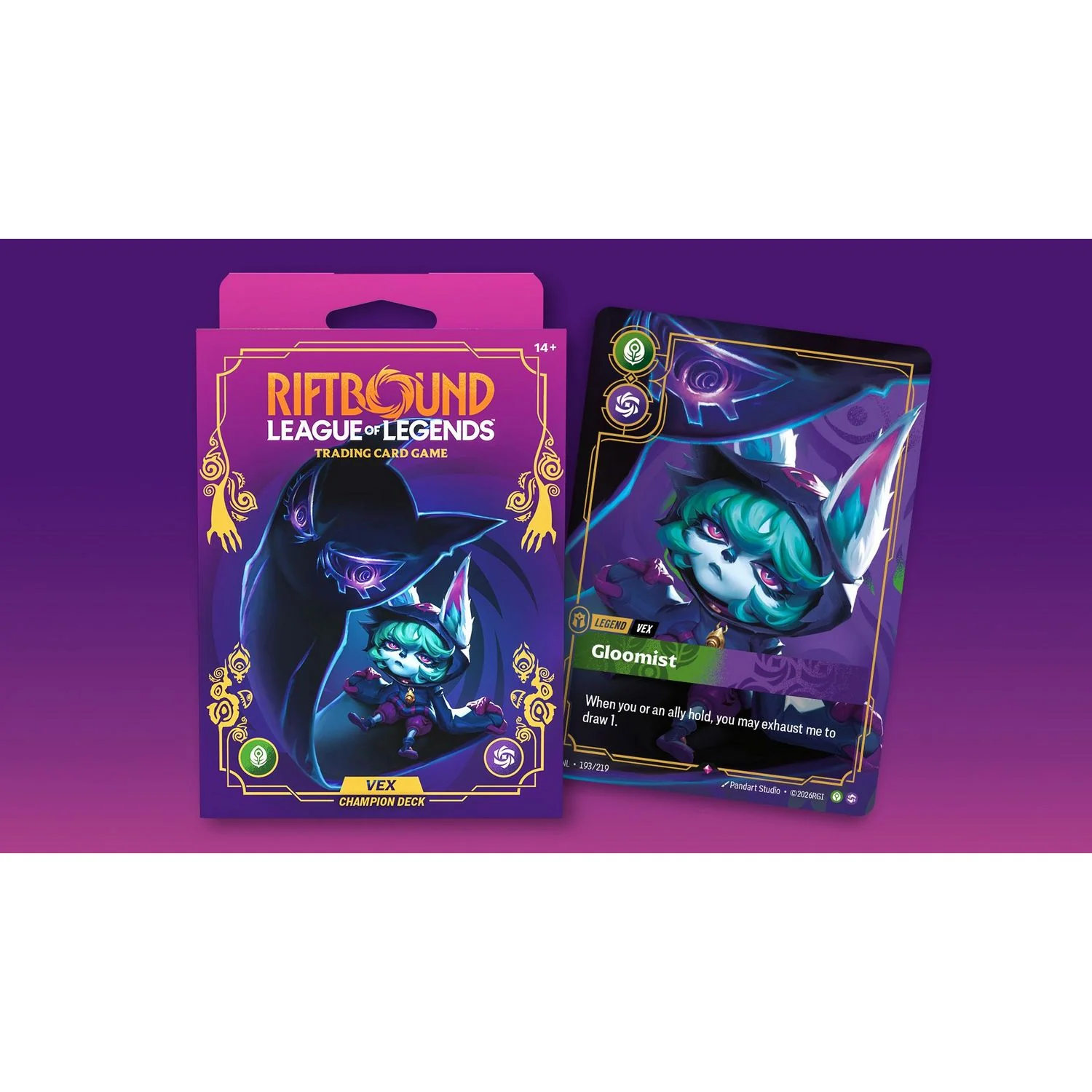 Riftbound TCG: Unleashed Champion Deck (Vex) - Image 5