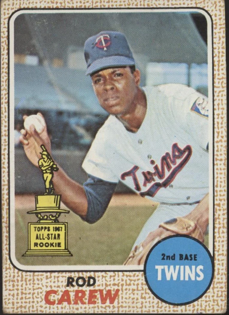 Rod Carew 1968 Topps #80 Minnesota Twins VG-EX