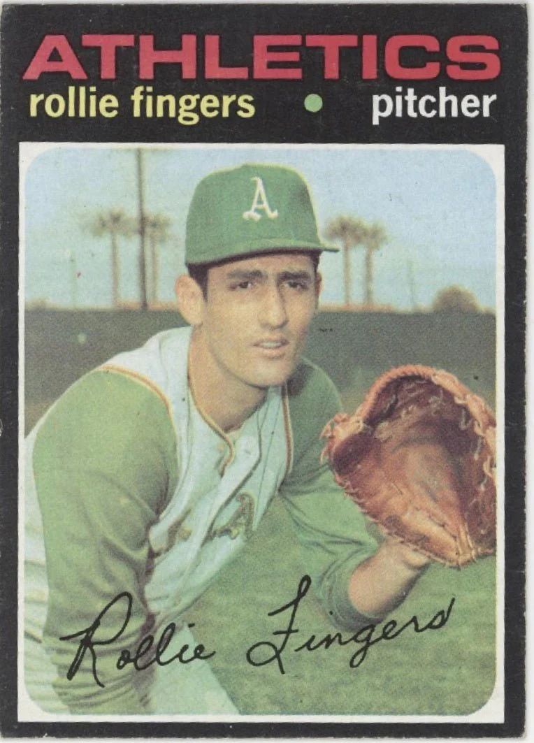 Rollie Fingers 1971 Topps #384 Oakland Athletics VG-EX