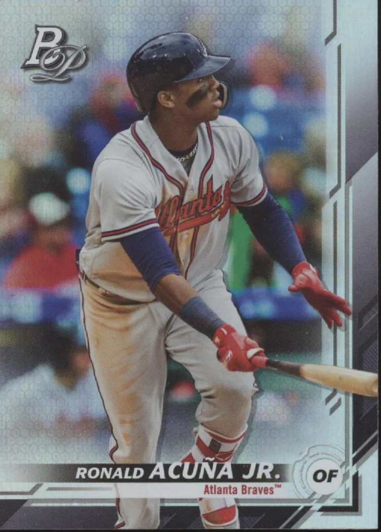 Ronald Acuna Jr. Baseball Lot of 5 - Image 3