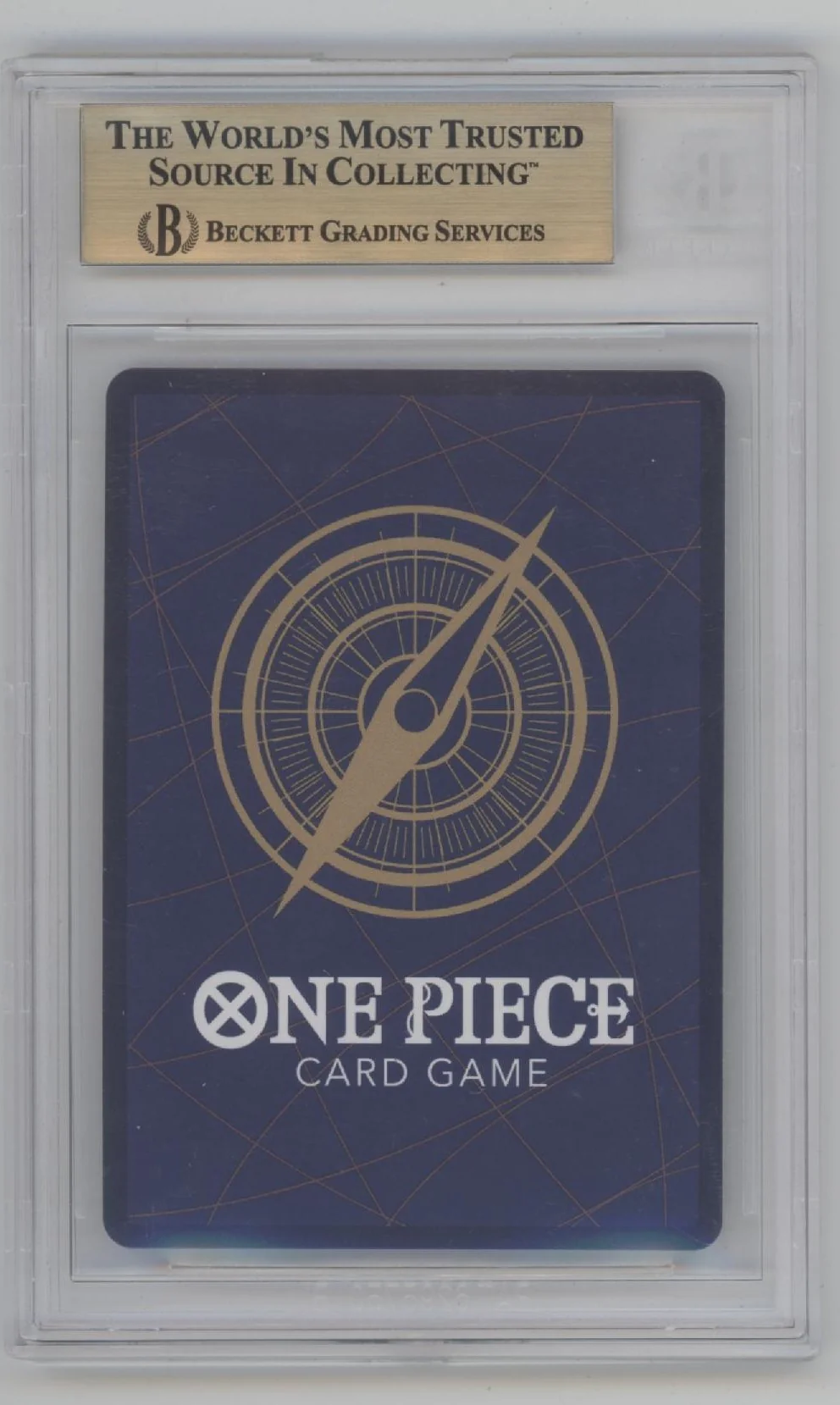 Roronoa Zoro One Piece Card Game The Azure Sea's Seven #PRB02006 Beckett 10 - Image 2