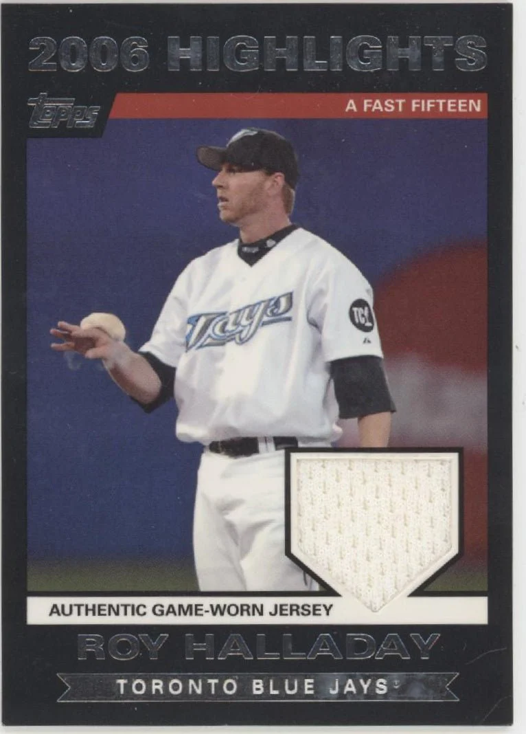 Roy Halladay 2007 Topps Series 2 Highlights Swatch #HR-RH