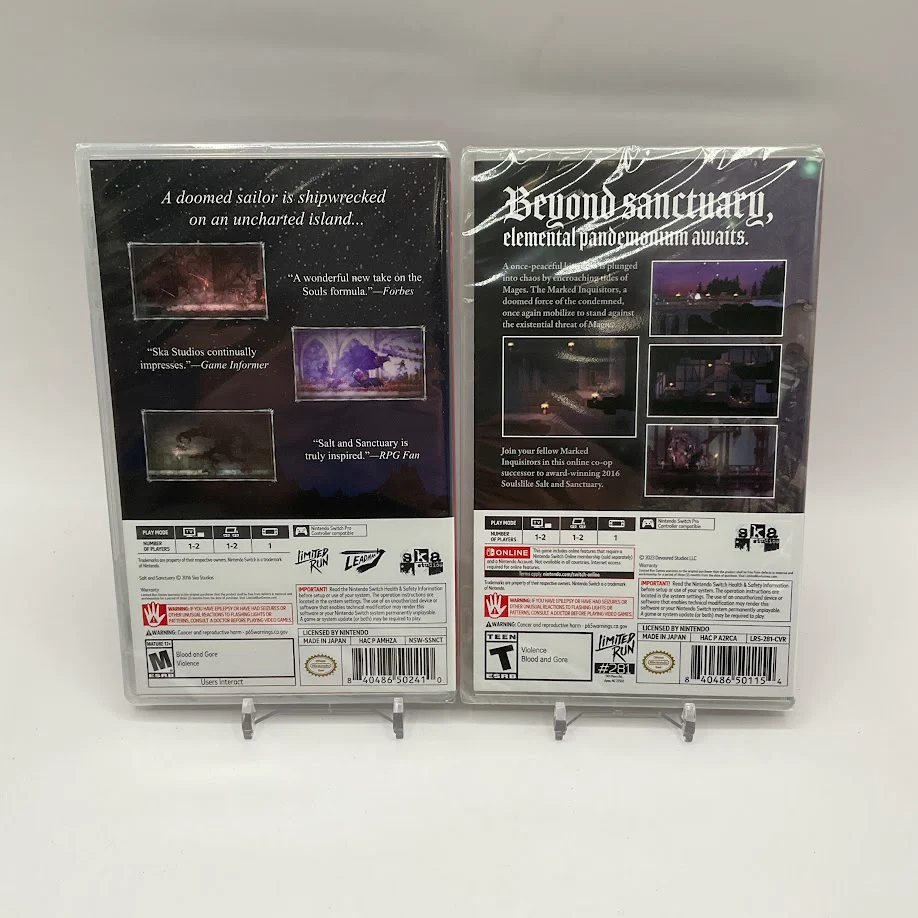 Salt And Sacrifice Dual Pack Nintendo Switch Sealed - Image 4