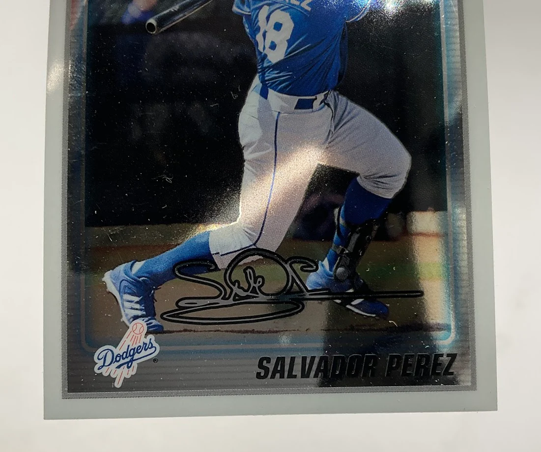 Salvador Perez 2010 Bowman Chrome #BCP124 #2 - Image 3