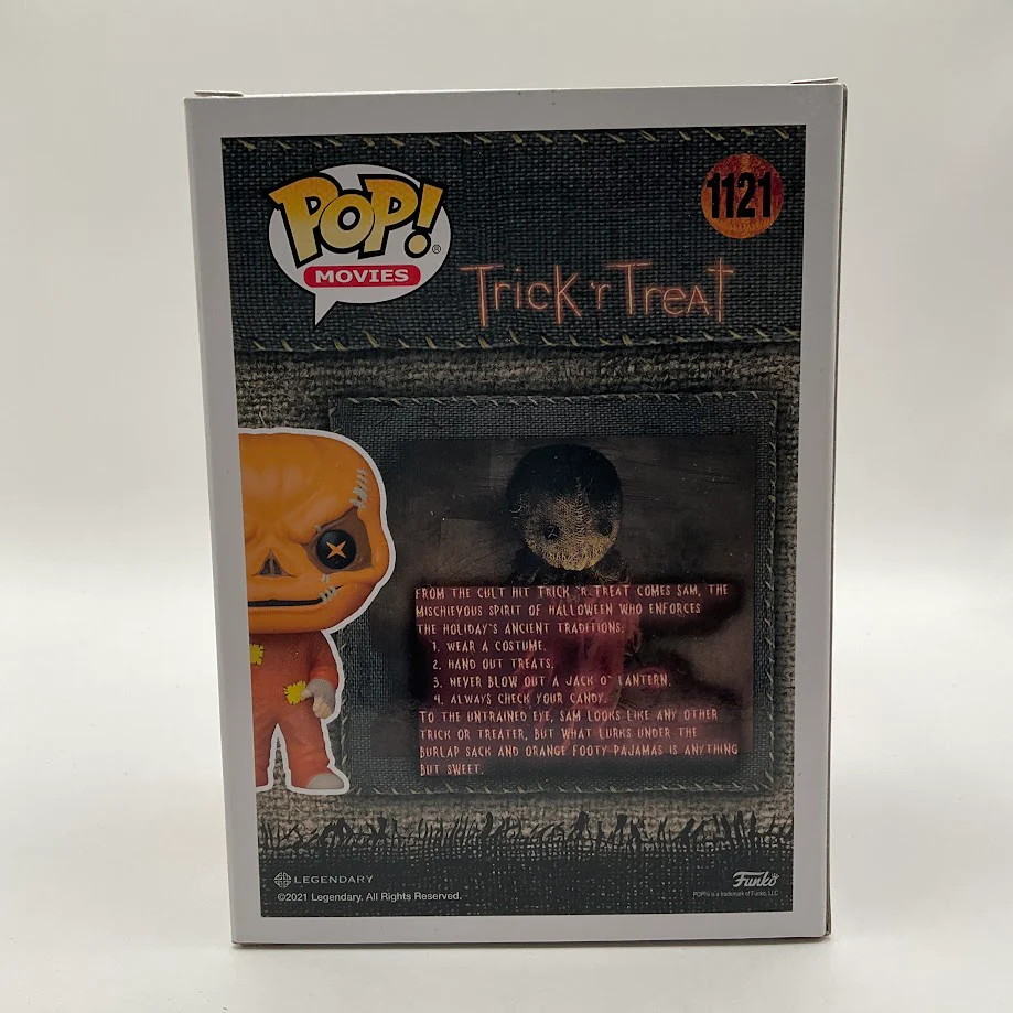 Sam Funko Pop! Trick 'r Treat #1121 Hot Topic Exclusive - Image 3