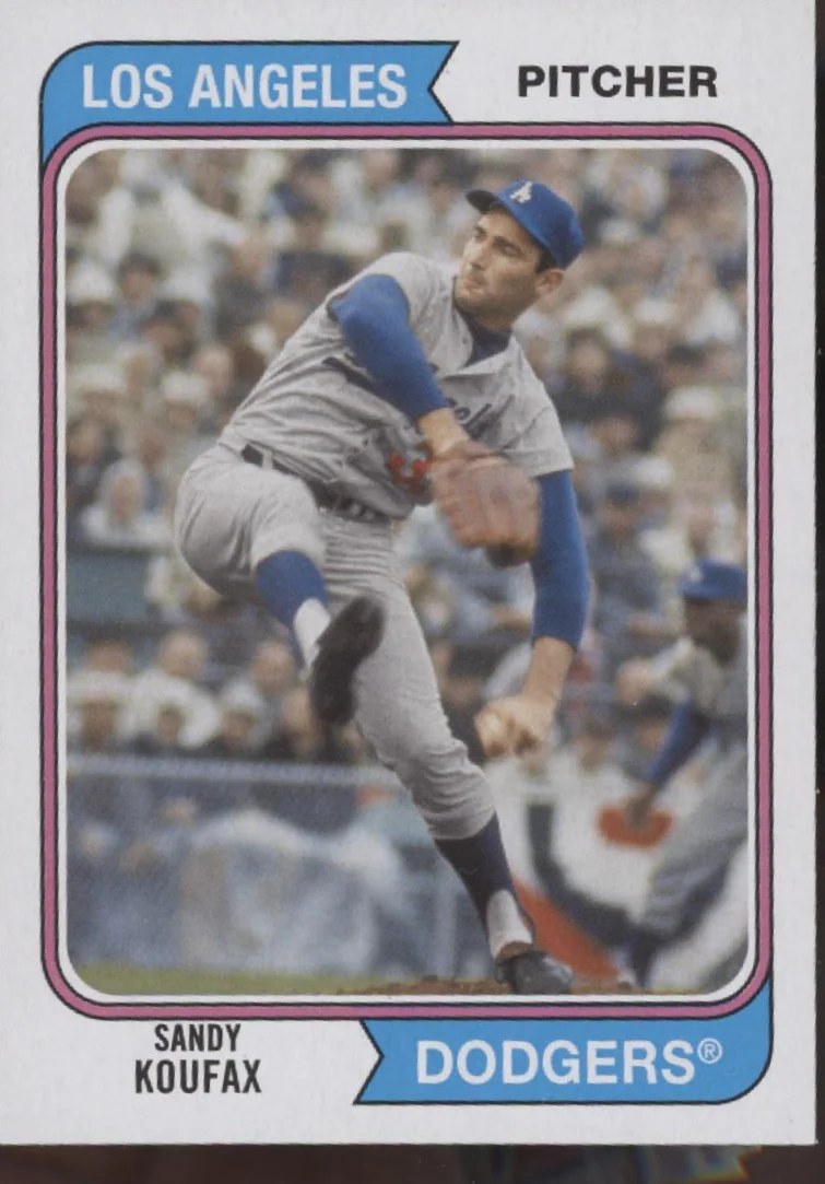 Sandy Koufax Baseball Lot of 10 - Image 3