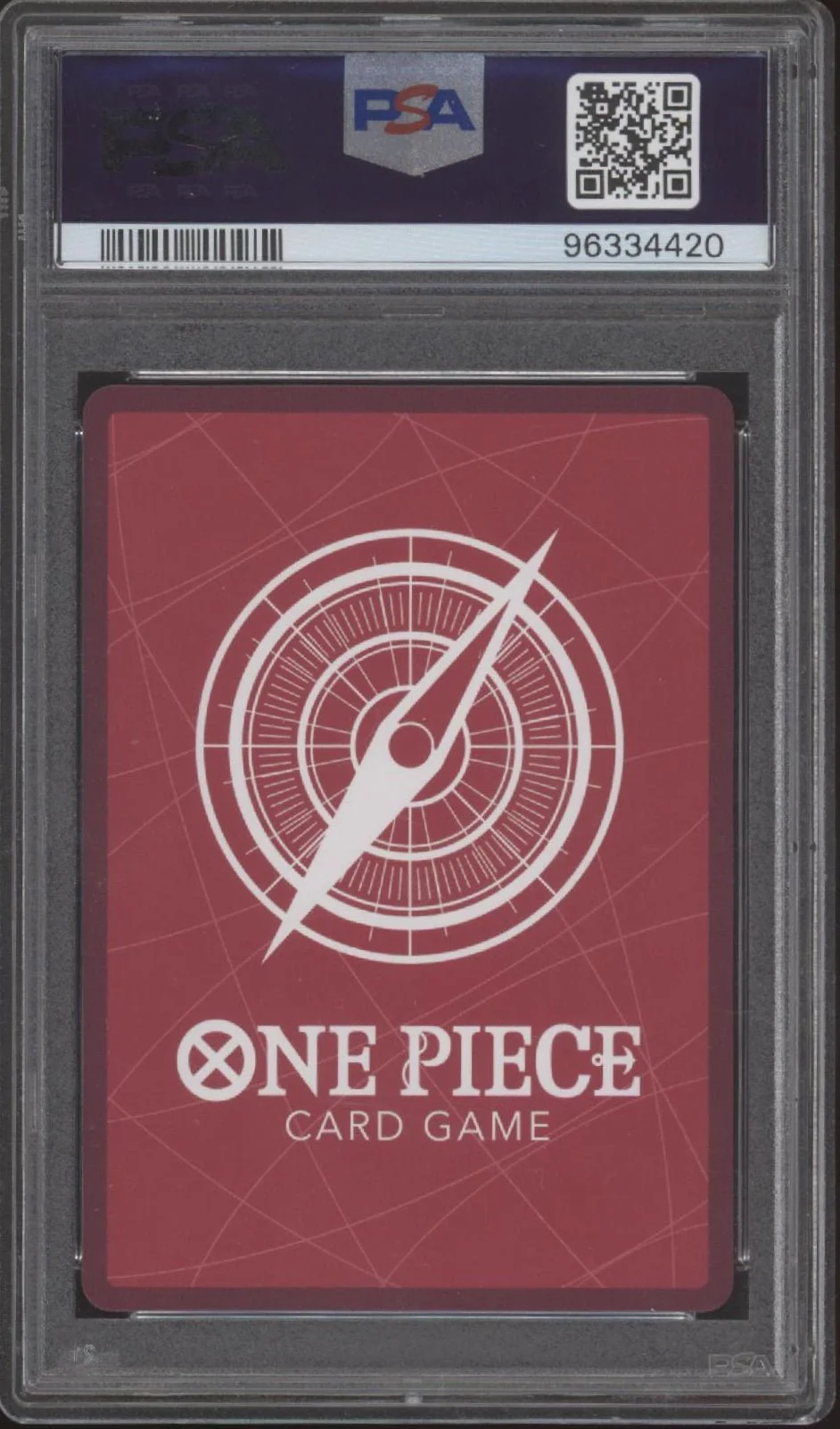 Sanji One Piece Card Game Paramount War Alternate Art #026 PSA 10 - Image 2