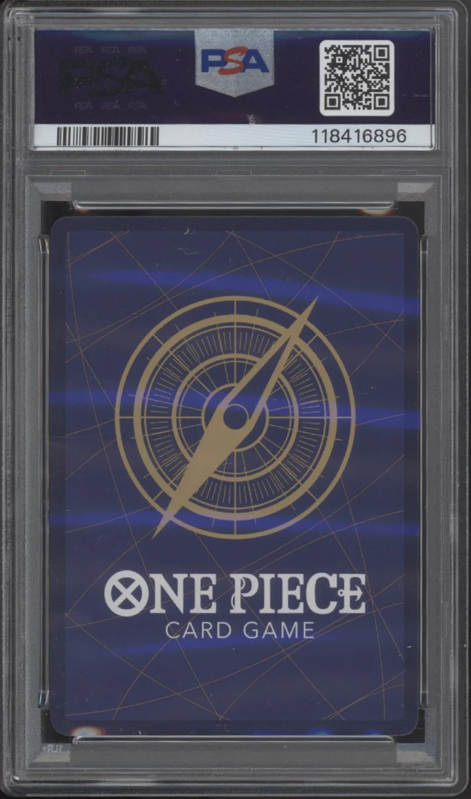 Sanji One Piece Card Game Wings of the Captain #119 PSA 10 - Image 2