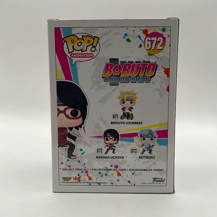 Sarada Uchiha Funko Pop! Boruto Naruto Next Generations #672 - Image 3