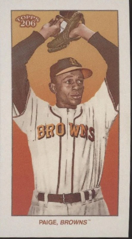 Satchel Paige 2024 Topps 206 American Beauty Back Mini