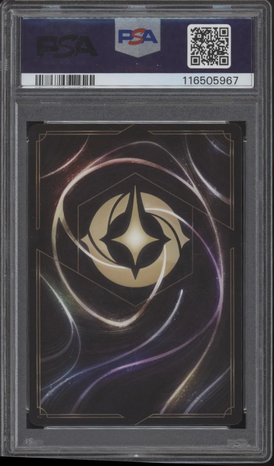 Scar Disney Lorcana Shimmering Skies Enchanted #212 PSA 10 - Image 2
