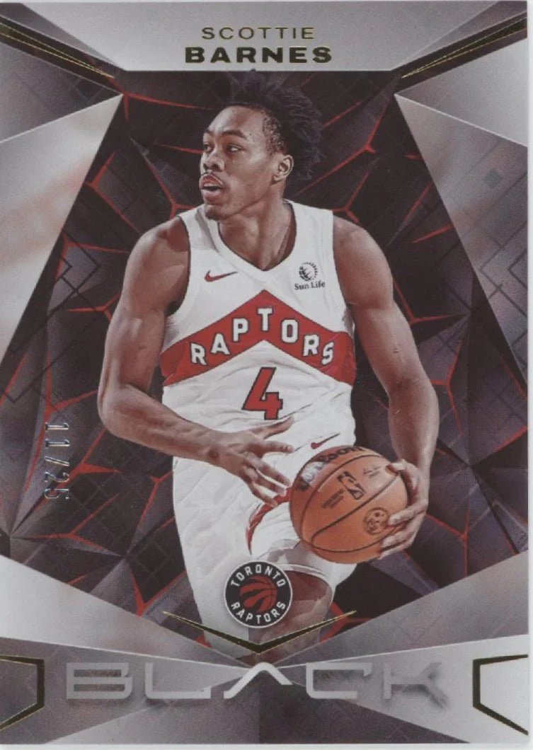 Scottie Barnes 2023-24 Panini Black 11/25 #54