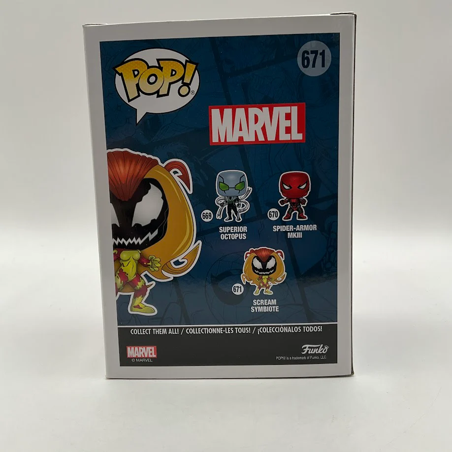 Scream Symbiote Funko Pop! Marvel #671 Walgreens Exclusive - Image 3