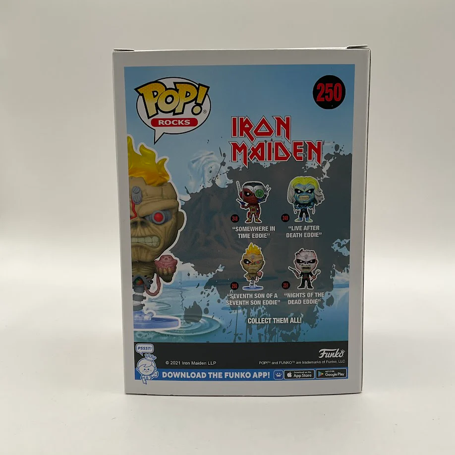 Seventh Son of a Seventh Son Eddie Funko Pop! Iron Maiden #250 - Image 3
