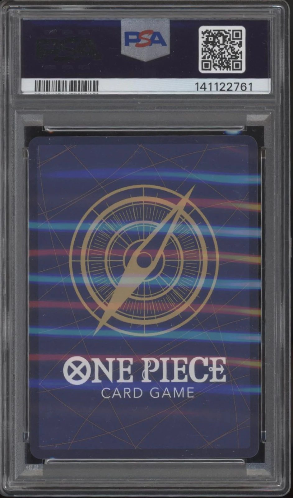 Shanks One Piece Card Game PRB01 Manga Alternate Art #120 PSA 10 - Image 2